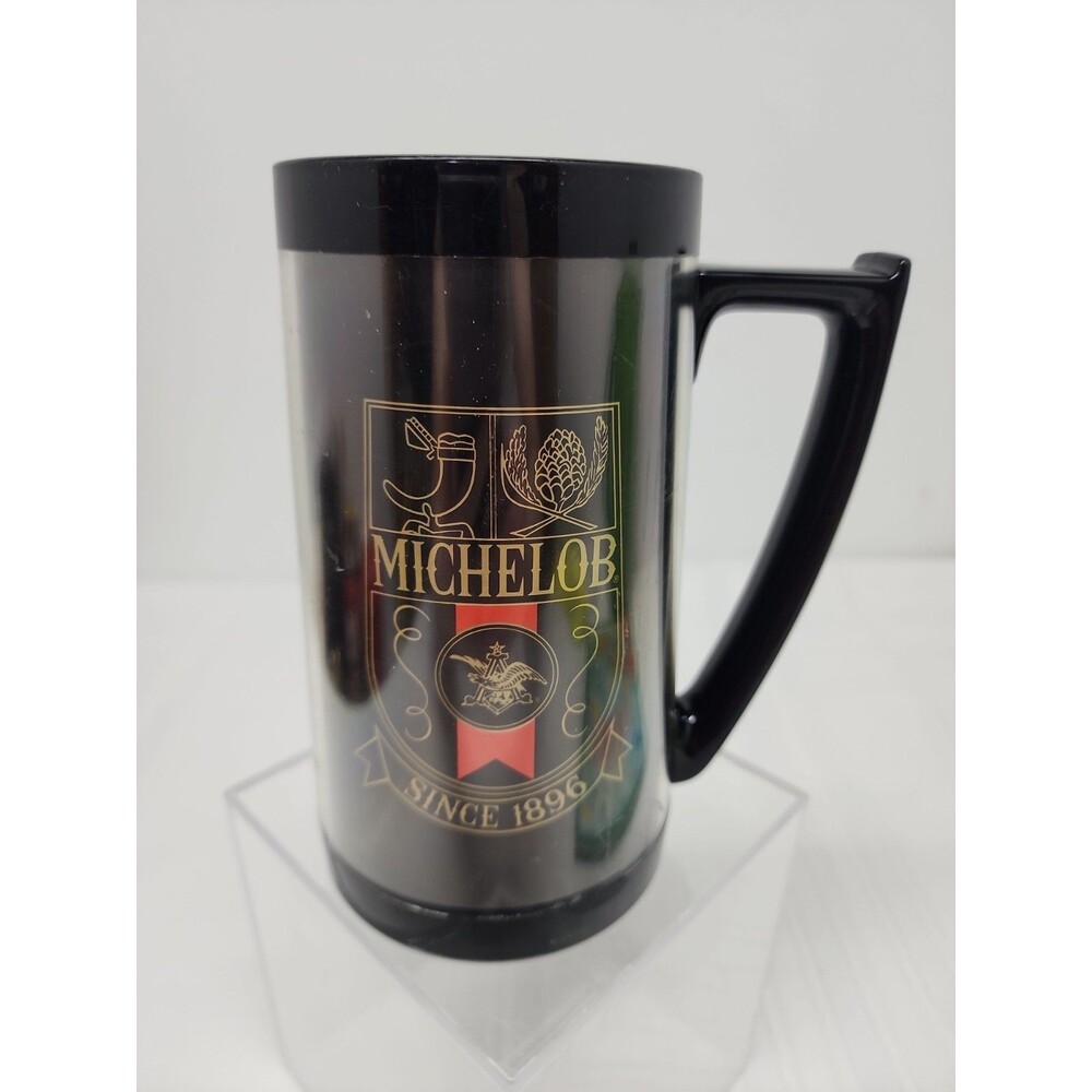 Vintage 1970's Michelob Beer Thermo-Serve By West Bend Insulated Mug Made In USA